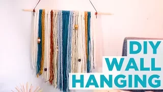 DIY Yarn Wall Hanging | HGTV