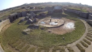 A Silent Walking Tour of Pointe du Hoc in Normandy, France