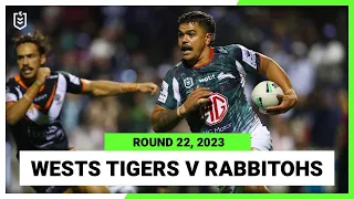Wests Tigers v South Sydney Rabbitohs | NRL 2023 Round 22 | Full Match Replay