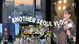 아미로그 seoul vlog: jungkook golden live stage, busan + daegu day trip, exploring seongsu, cafe hopping