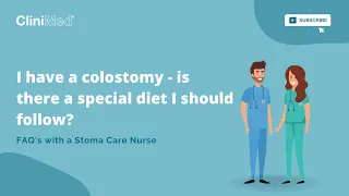 I have a colostomy - is there a special diet I should follow? - Leisa McParland, Stoma Care Nurse