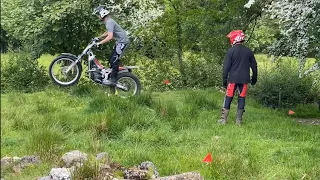 First time at a trials event