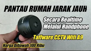 Taffware Mini WiFi IP Camera CCTV A9 - Bisa Pantau Jarak Jauh !!! Harga Dibawah 100 Ribu.