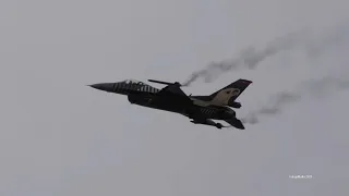 Malta International Air Show 2023 Solo Turk F-16  Flight Demo