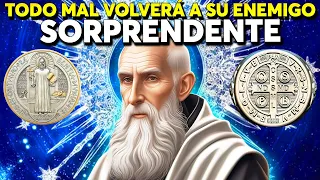 🕯️Oración Poderosa De San Benito Contra Enemigo, Magia, Envidia, Maldiciones Y Chismes