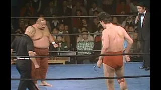 Giant Baba vs. Killer Tor Kamata (June 1st, 1978)