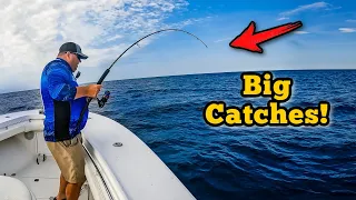 Catching GIANT Amber Jacks in Destin Florida **LIVE! BAIT SECRET**