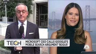 Microsoft CEO testifies in Google antitrust trial