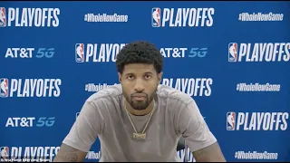 Kawhi Leonard & Paul George React To Season Ending After Game 7 Loss | Full Postgame