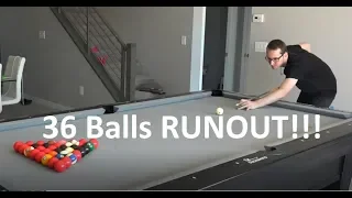 OVERSIZED 8 Ball rack - 36 balls runout!!!