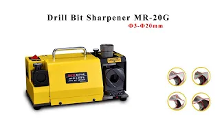 MRCM Drill bit sharpener with the big grinding range 3-20mm MR-20G