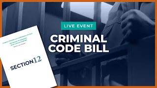 FMF Criminal Code press briefing (Section 12 initiative)