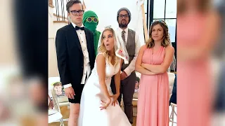 Try Not To Laugh Challenge at Rebecca's Wedding