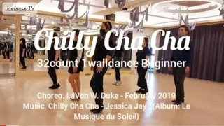 Chilly Cha Cha linedance Demo / 32count 1wall Beginner / 라인댄스TV