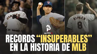 RÉCORDS INSUPERABLES EN LA HISTORIA DE MLB