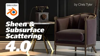 Subsurface Scattering & Sheen in 4.0 are awesome!