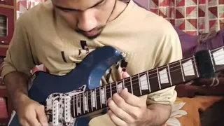 Maya zubeen garg electric guitar cover (Hrituraj borthakur solo)