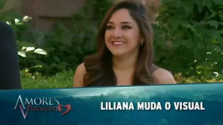 Amores Verdadeiros - Liliana muda o visual