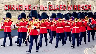 BAND OF THE GRENADIER GUARDS WITH Nijmegen Company Grenadier Guards, Windsor 24th June 2022. #guards
