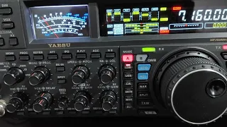 yaesu ft 1000 Mark V & yaesu ft 2000 in 40 m rx weak signal