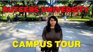 🎓A day at Rutgers University | Campus tour | Shachi Mall 🇺🇸