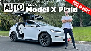 Tesla Model X Plaid: SUV de 1.020 cv dirige sozinho e parece ter vindo de outro planeta