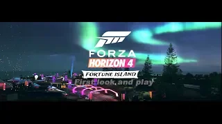 Forza horizon 4 FORTUNE ISLAND (first look and play)