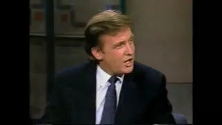 Donald Trump on david letterman 12/2/1987