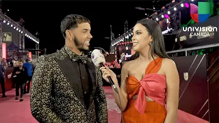 Anuel AA en la alfombra magenta de Premio Lo Nuestro 2019 | Univision Canada