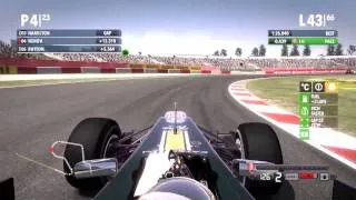 F1 2012 Catalunya Caterham Career Race FULL