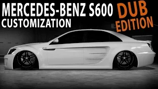 Midnight Club LA - Mercedes-Benz S600 '' DUB EDITION'' (Customization)