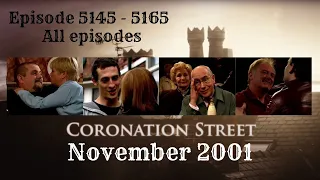 Coronation Street - November 2001