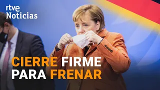 ALEMANIA cerrará COLEGIOS y COMERCIOS hasta el 10 de ENERO para FRENAR la COVID I RTVE