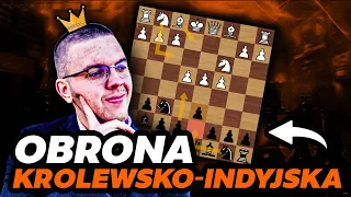 Obrona Królewsko Indyjska w 12 RUCHÓW! PROSTE Debiuty Szachowe z IM #5