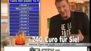 Fail 9Live Kommentator rastet aus