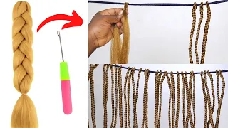 HOW TO MAKE YOUR OWN CROCHET BRAIDS AT HOME