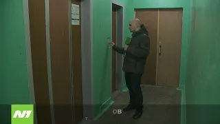 Опасный лифт на 60 лет Октября. Нижневартовск