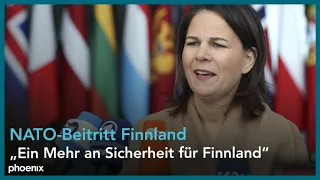 NATO-Beitritt: Statement von Außenministerin Annalena Baerbock