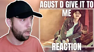 Agust D Give it to Me REACTION | Metal Music Fan Reaction