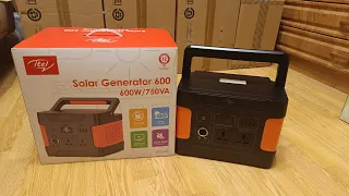 Itel Solar Generator 600-недорогая портативная электростанция 600вт с существенным минусом