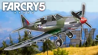 DESTROYING THE YES SIGN IN A PLANE in Far Cry 5!
