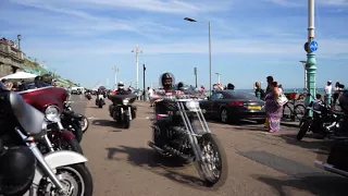 Hells Angels Leaving Brighton