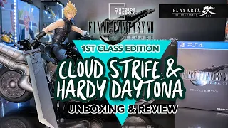 Final Fantasy 7 Remake 1st Class Edition (Cloud Strife & Hardy Daytona) Action Figure Play Art Kai