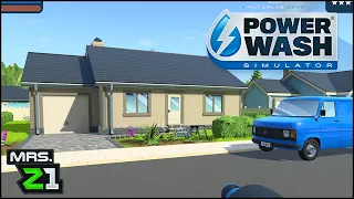 Cleaning the Bungalow !!! Power Wash Simulator Ep. 2 | Mrs. Z1