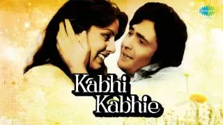 Tere Chehre Se Nazar Nahi | Rishi Kapoor | Kishore Kumar | Lata Mangeshkar | Kabhi Kabhie [1976]