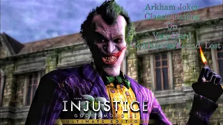 Injustice : Gods Among Us - Arkham City Joker Classic Battles On Very Hard No Matches Lost