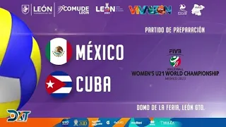 Inauguración Festival Nacional Infantil y Juvenil de Voleibol 🏐 🇲🇽🆚🇨🇺🦁🔥🏐