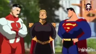 Superman, Omniman and Homelander mess up with the wrong guy.