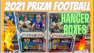 🔥Top RC Pull! 2021 Panini Prizm Football Hanger Boxes ** 4 Hanger Boxes From Walmart & Target **