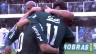 Santos 1-1 Palmeiras [0-1 Kléber] - Brasileirão 2010